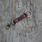Leather key chain  leather keyring , leather key fob  key clip  Keychain Leather Men's Simple  ClipKeychain, car  Leather  for Gifts