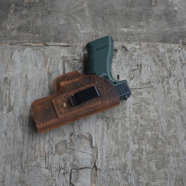 Genuine Leather Gun Holster Hunting IWB Holster for Glock G48 Glock G47 CZ P-10 F  CZ P-10 S  cz p10c Pocket Holster  Metal Main Image