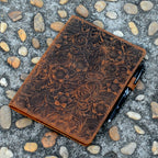 Rocketbook Cover Distressed Genuine Leather Notebook for Everlast Fusion Matrix Graph Wave Panda Planner A5 Executive  A4 Letter