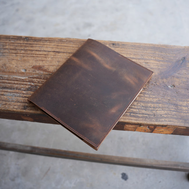 Leather cover for  Kindle Scribe  Colorsoft 11 2025  case ,  Tooled Leather, Ebook cover brown  Kindle Scribe 10.2", with Premium Pen Holder Main Image