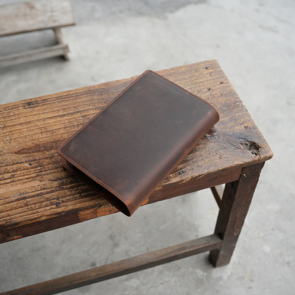 Genuine Leather Cover ESV Study Bible Cover Case for Christian Art Publishers Giant Print ESV Study Bible with Pen Loop