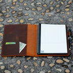 Rocketbook Cover Distresse Genuine Leather Notebook Cover for Everlast Fusion Moleskin A5 Executive 6  x 8.8  / A4 Letter Size 8.5 x 11 inch