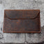 Genuine leather Wallet Custom Leather  iPad Pro 11 13 2024 ,Brown Leather iPad Sleeve, Ipad Pro 11 Ipad air  11 13 iPad 11th  iPad Air 11 13