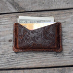 business card Leather Card Holder , Men's Minimalist Card Holder Distressed Leather Pocket Walle Valentine's day gift Mother's day gift