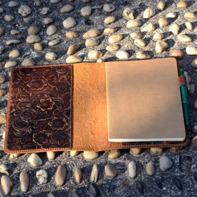 Personalized Travel Journal  Leather Cover For Moleskine A5 5 X8.25  Notebook  Leather Cover A5 Journal Notebook Cover Hover Image