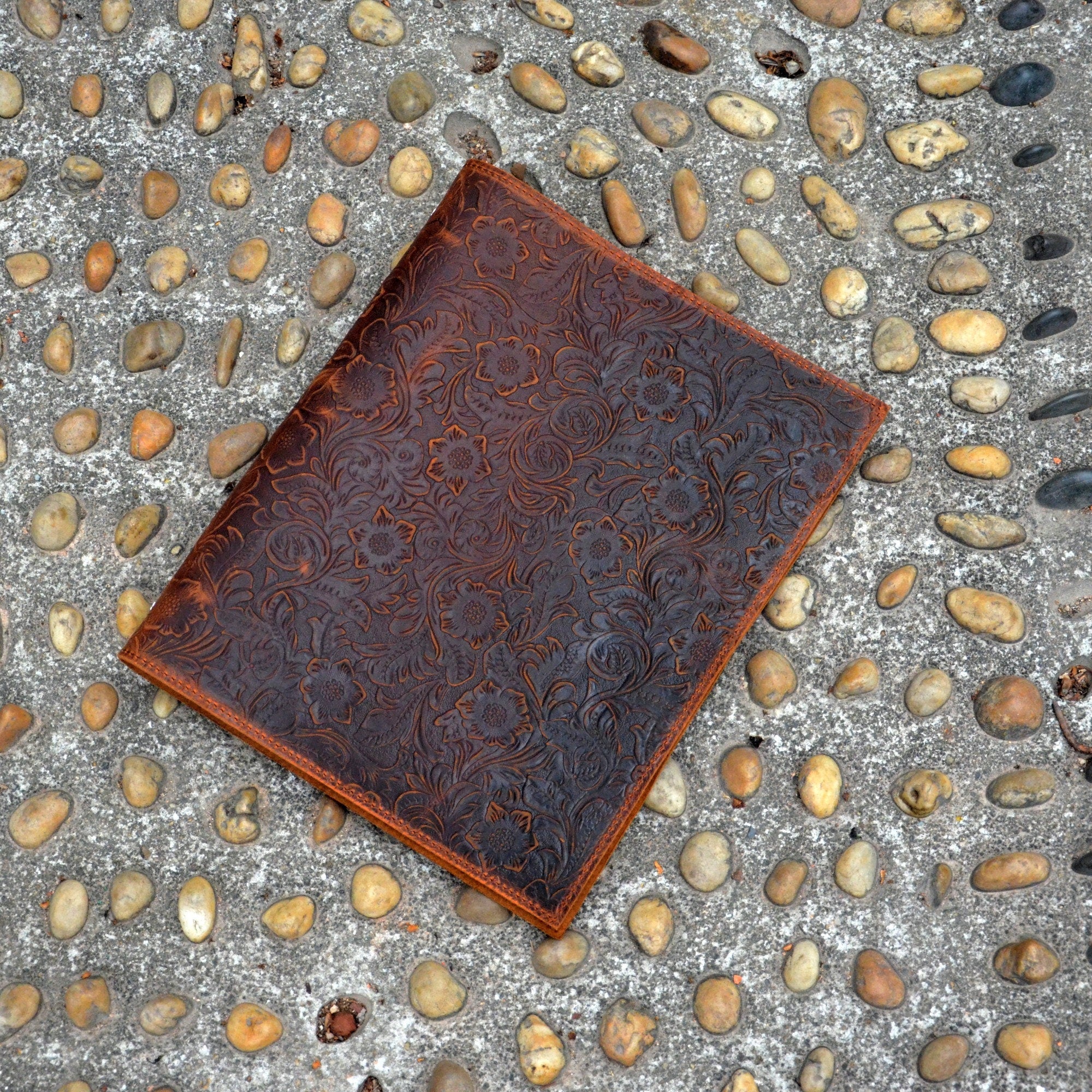 Personalized  A4  3 ring binder leather Cover   8.5  x 11  Sheets notebook cover Diary distressed leather A4 refillable journal NBA403