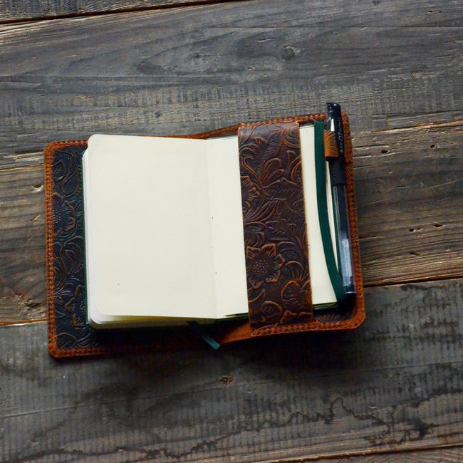 Genuine Leather Journal Notebook Cover Moleskine Classic  Hard Cover Large 5  x 8.25  A5, XL 7.5  x 9.75 , Leather Cover for XXL 8.5  x 11 Hover Image