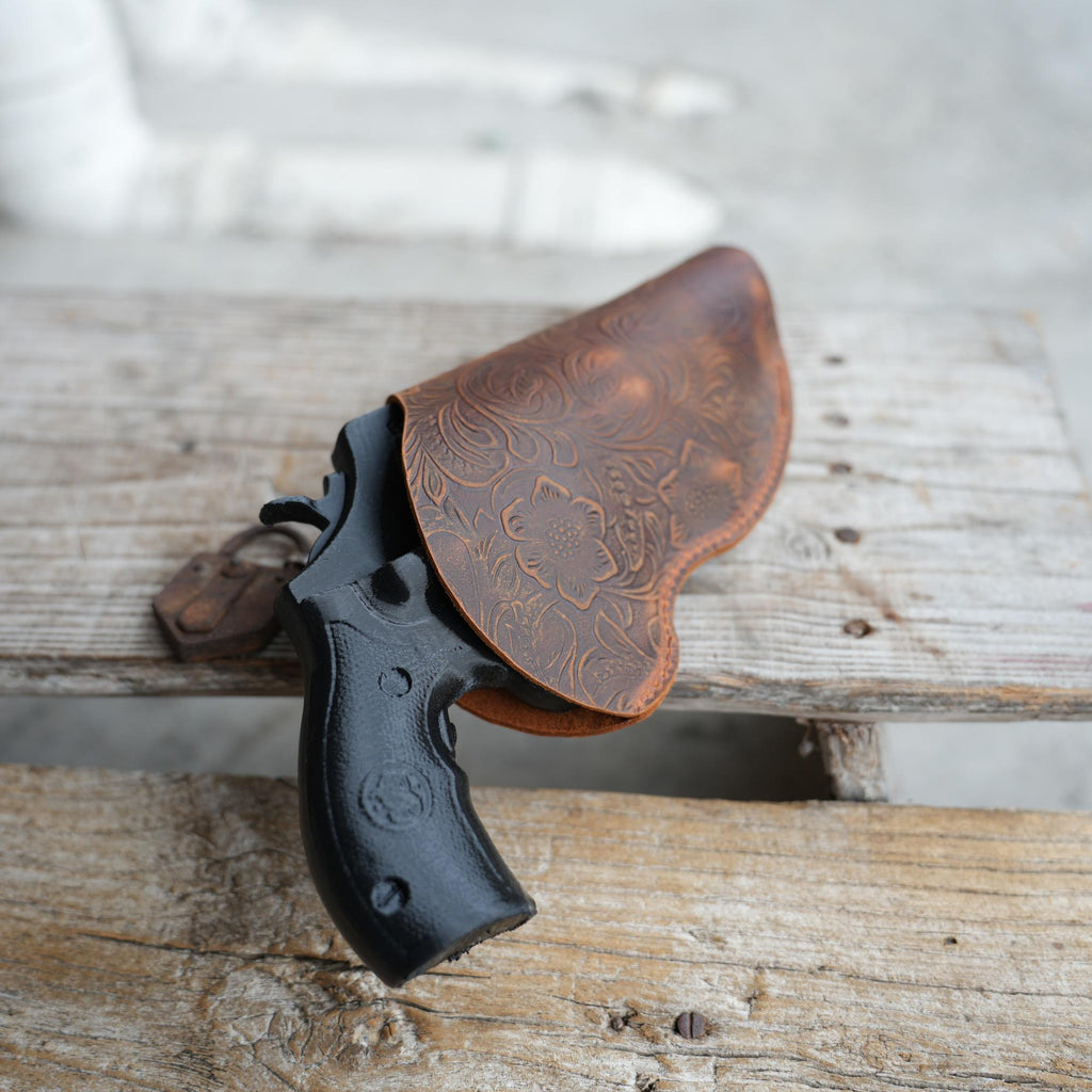 Genuine Leather Holster For Taurus Judge 3 inch 45 Colt / 410  Smith & Wesson Governor revolver Revolver Owb Handmade Leather Gun Holsters