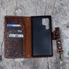 JJNUSA Handmade Samsung Galaxy S22  5G Leather Wallet Case