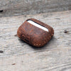 JJNUSA Genuine Leather Distressed  Leather for AirPods Pro 1 2 3 2021 Full Leather Case