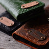 JJNUSA  Genuine Leather Distressed Wallet for Google Pixel 4 XL / 4  Wallet Case