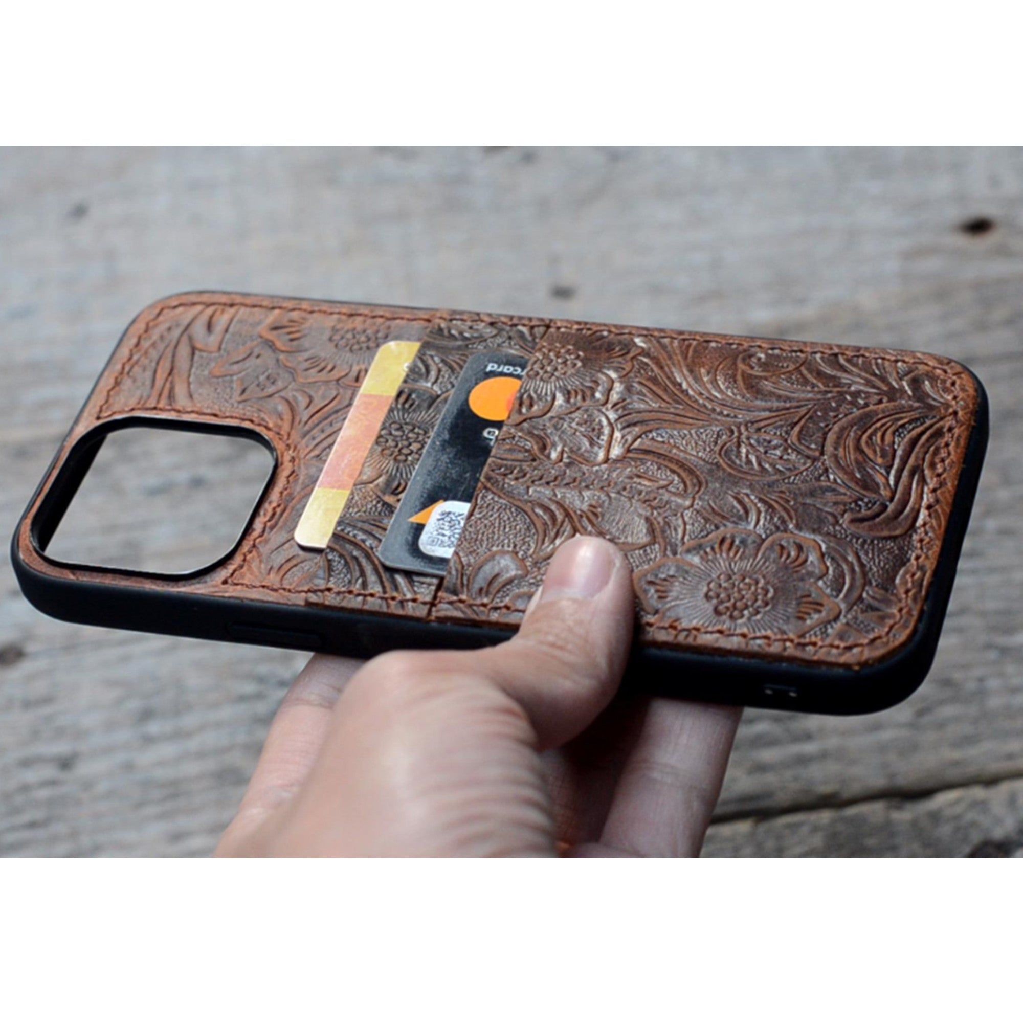 JJNUSA Genuine leather Case for Iphone 14 pro max /  14 plus / 14 pro / 14  Wallet Back Cover case