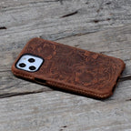 JJNUSA Genuine leather Case for Iphone 13 pro max / 13 Mini / 13 pro / 13 Full Cover case