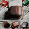 JJNUSA Best Sale Genuine Leather Distressed  Leather for AirPods Pro  Full Leather Case