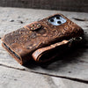 JJNUSA Genuine leather Vintage Wallet for Iphone 13 pro max / 13 Mini / 13 pro / 13
