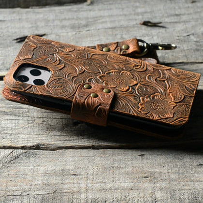 JJNUSA ハンドメイド 本物のイタリア製 オールドレザーケース Personalized Handmade Premium Phone Leather cases & Bag