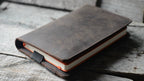 Tablet iPad Mini Leather  and Large Moleskine  Cover,   Moleskine Leather Cover, Leuchtturm 1917 Leather Case, notebook A5 - JJNUSA