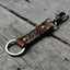 JJNUSA Leather keychain, leather keyring leather key fob key clip  Leather Men's Simple  ClipKeychain Leather  for Gifts - JJNUSA