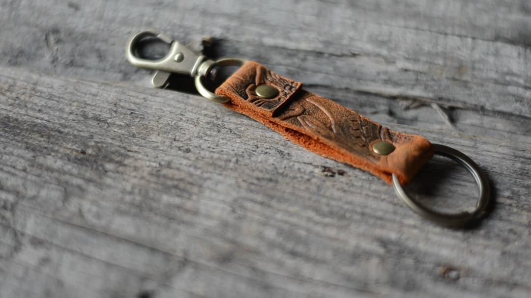 Leather Key Fob 